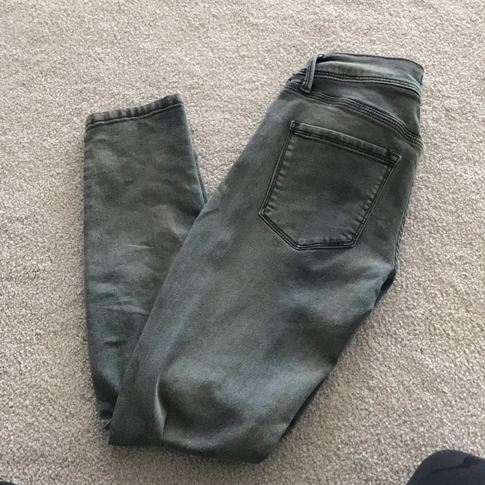 Free People army green jeans